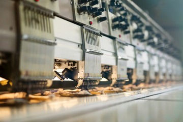 Fabric industry production line