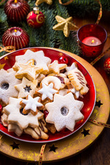 Christmas cookies and gingerbread