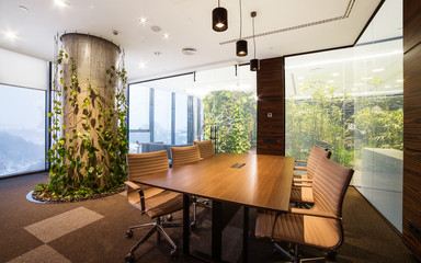 Empty Interior Of Modern Design Office