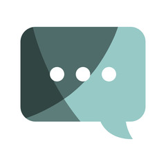 speech bubble message icon vector illustration design