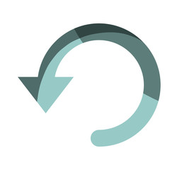 arrow technology isolated icon