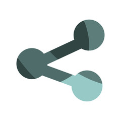 share symbol isolated icon vector illustration design