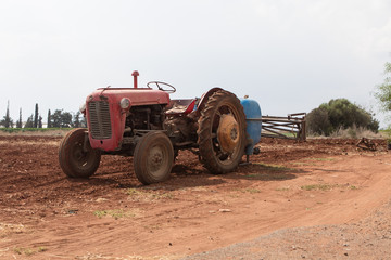 Obraz premium tractor