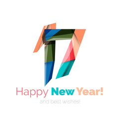 New Year and Christmas holiday elements