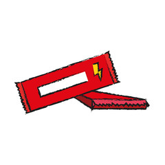 Protein supplement icon. Healthy bodybuilding nutrition and fitness theme. Isolated design. Vector illustration