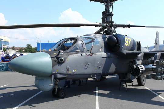   Attack helicopters Ka-52 Alligator