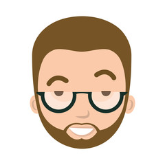 young man teacher character vector illustration design