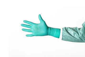 Open surgical hand