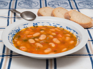 .Fasoulada - Greek bean soup