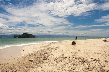Beach on Manukan island, Borneo, Sabah, Malaysia 2