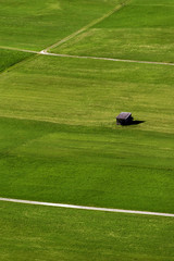 Abstract agricultural landscape
