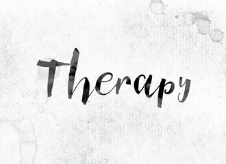 Therapy Concept Painted in Ink © enterlinedesign