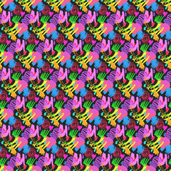 Fototapeta na wymiar Abstract background seamless pattern vector