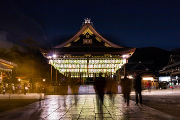 京都　八坂神社　舞殿