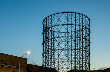 Gazometro, Ostiense area, Rome, Italy