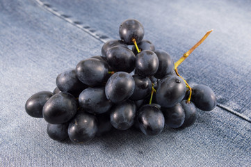 grapes on jeans