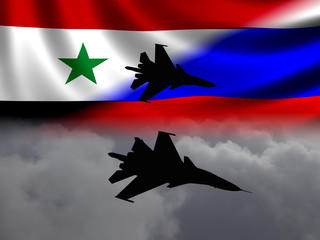 Modern Russian Fighter plane