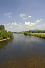 Fototapeta premium river wye herefordshire