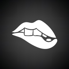 Sexy lips icon