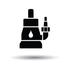 Submersible water pump icon