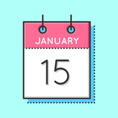 Vector Calendar Icon