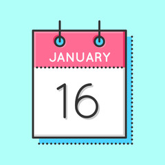 Vector Calendar Icon