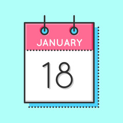 Vector Calendar Icon
