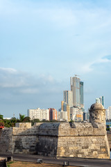 Fototapeta na wymiar Cartagena Skyscraper Cityscape