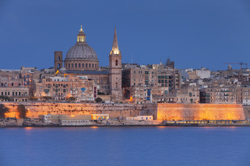Fototapeta na wymiar Travel to Malta postcard 