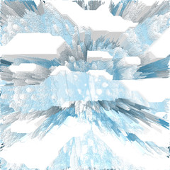 Abstract blue pattern