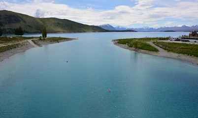 Milford sound, Tekapu lake, landscape views.