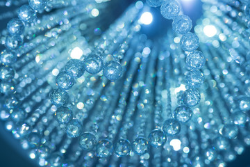 elegant crystal chandelier