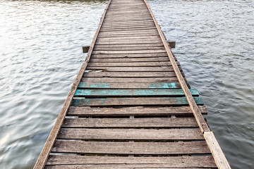 Fototapeta premium Old Wooden Bridge