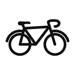 Bicycle cyclism sport icon vector illustration graphic design