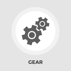 Gear Flat Icon