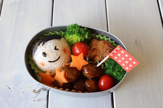 男の子のお弁当