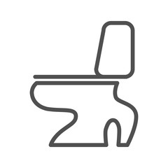 Toilet Line Icon