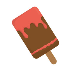 Delicious ice cream icon vector illustration graphic design
