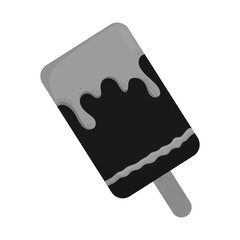 Delicious ice cream icon vector illustration graphic design