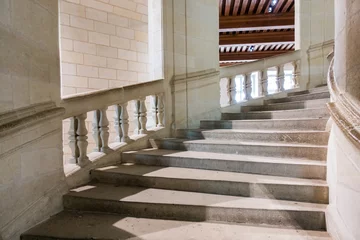 Cercles muraux Escaliers Pierre de rampe d& 39 escalier courbe architecturale