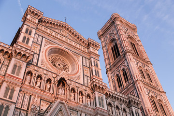 Fototapeta premium facade Cathedral of Florence in Italy