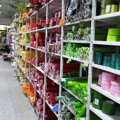 Decorative ribbons and papers store