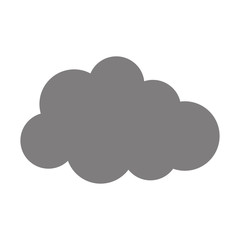 Clouds weather sky icon vector illustration graphic design