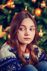 Portrait of a beautiful girl.