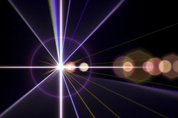 LED spotlight Gradient blur of light texture background