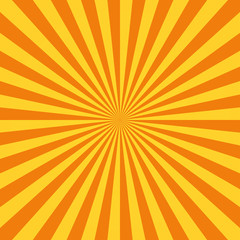 Sun rays. Vector