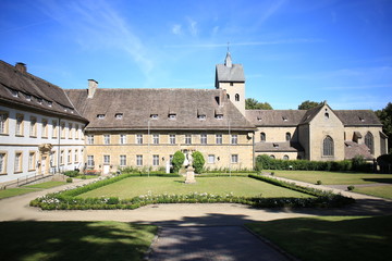 Fototapeta na wymiar The historic Castle Gehrden in Westphalia, Germany