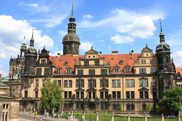 Fototapeta na wymiar Royal Palace in Dresden, Germany