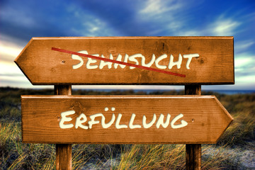 Schild 129 - Erfüllung