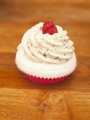 gâteau crème fraiche framboise